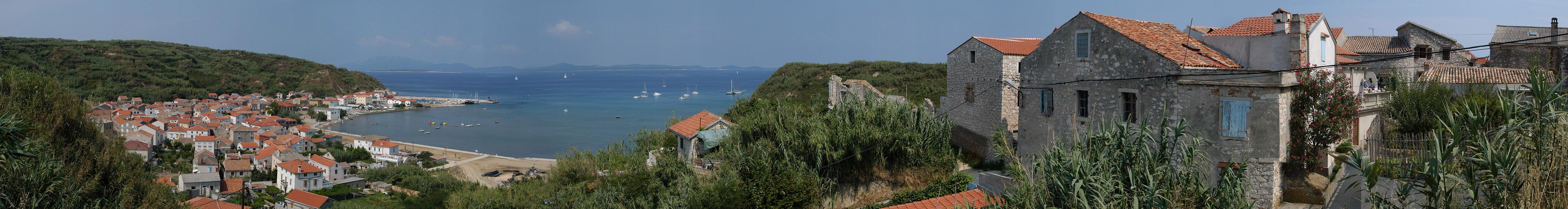 Insel Susak Panorama